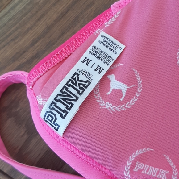 Victoria's secret pink triangle bikini tie top - Picture 4 of 6